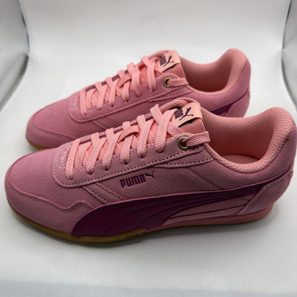 PUMA Bella Donna Sd Lace Up Women's Pink Sneakers Casual Shoes 40267303. Size 7 - Picture 1 of 12